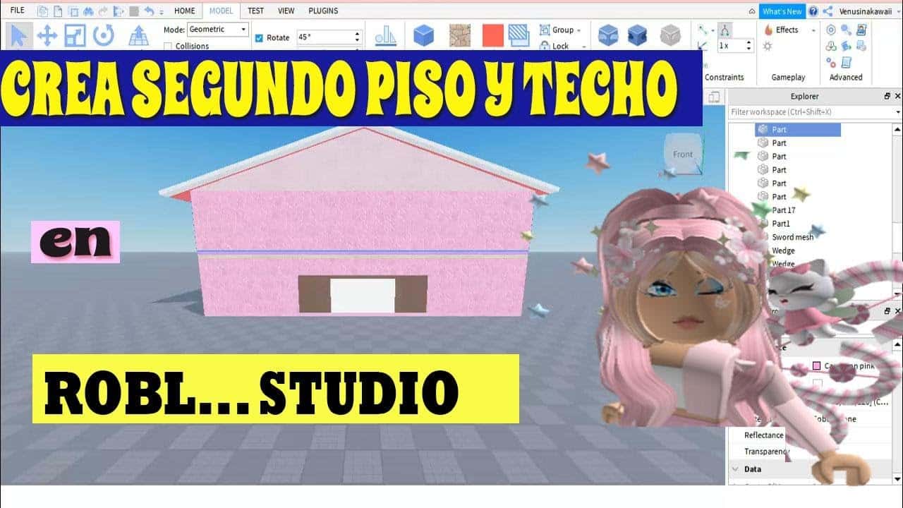 Jak položit podlahu Roblox Studio 2024 PROJAKER