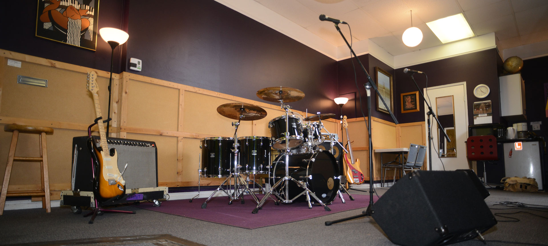 Pro Jam Spaces Rehearsal Studios in Victoria BC Canada