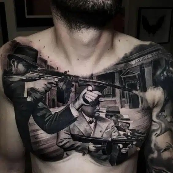 56 Best Chest Tattoos For Men In 2022 - Projaqk 564_x_564_jpg