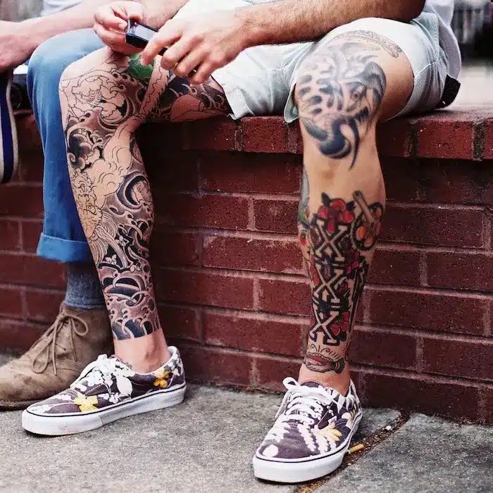 40 Best Shin Tattoo Ideas