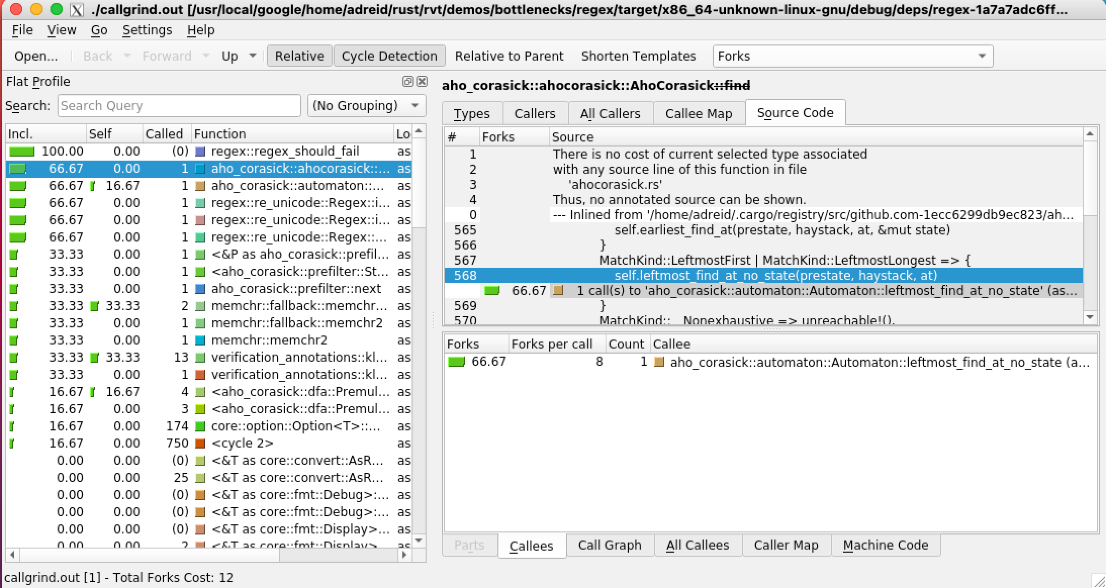 Profiling Rust verification Rust Verification Tools