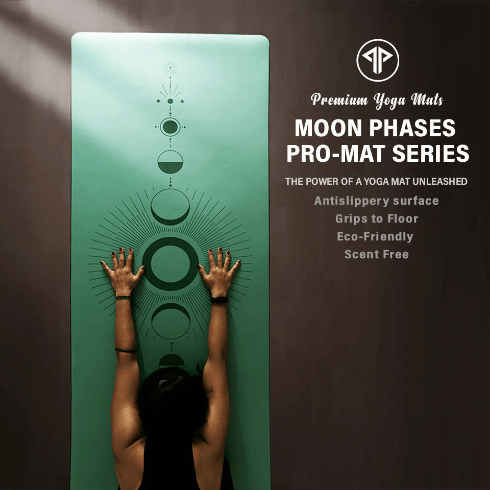 Sage Green PU Rubber Yoga Mat PROJECT PRIMAL