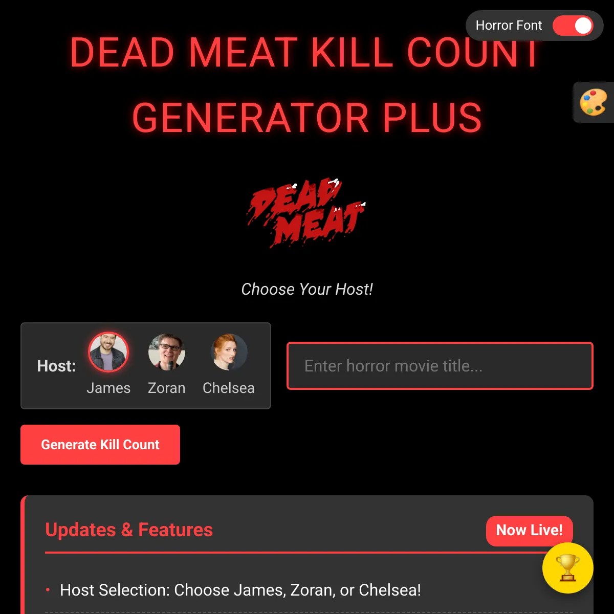 Dead Meat Kill Count Generator PLUS