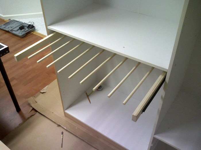 Creative DIY Sliding Pants Rack 1Day Build Your ProjectsOBN