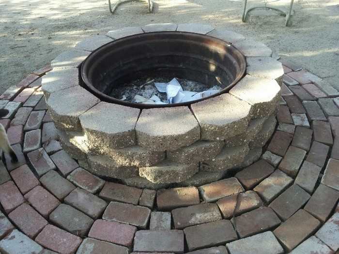 Functional Tire Rim Fire Pit in 7 Easy Steps