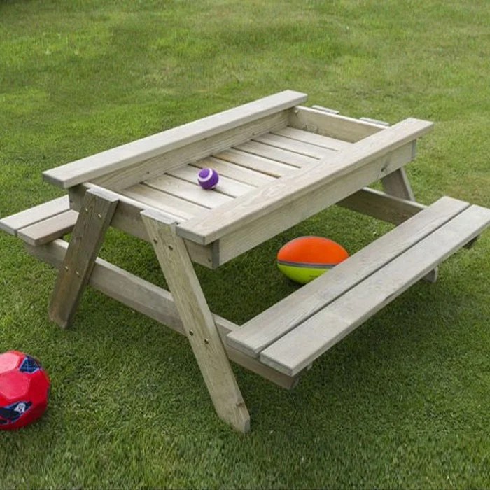 Fun Picnic Table with a Sandbox 8Step Building Guide