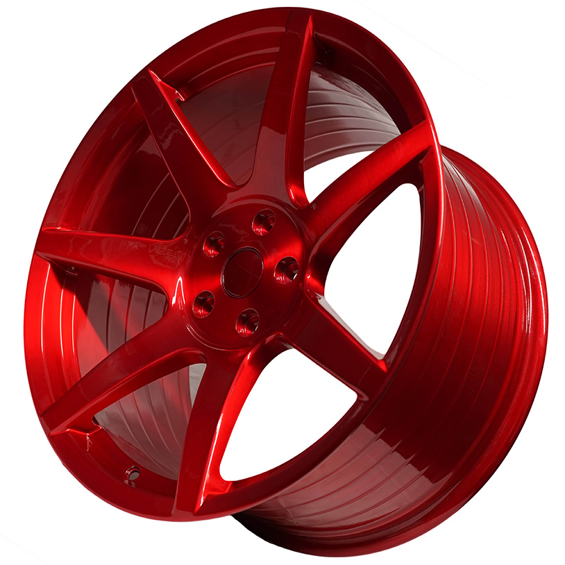 BRUSHED CANDY APPLE RED CUSTOM FINISH PROJECT 6GR