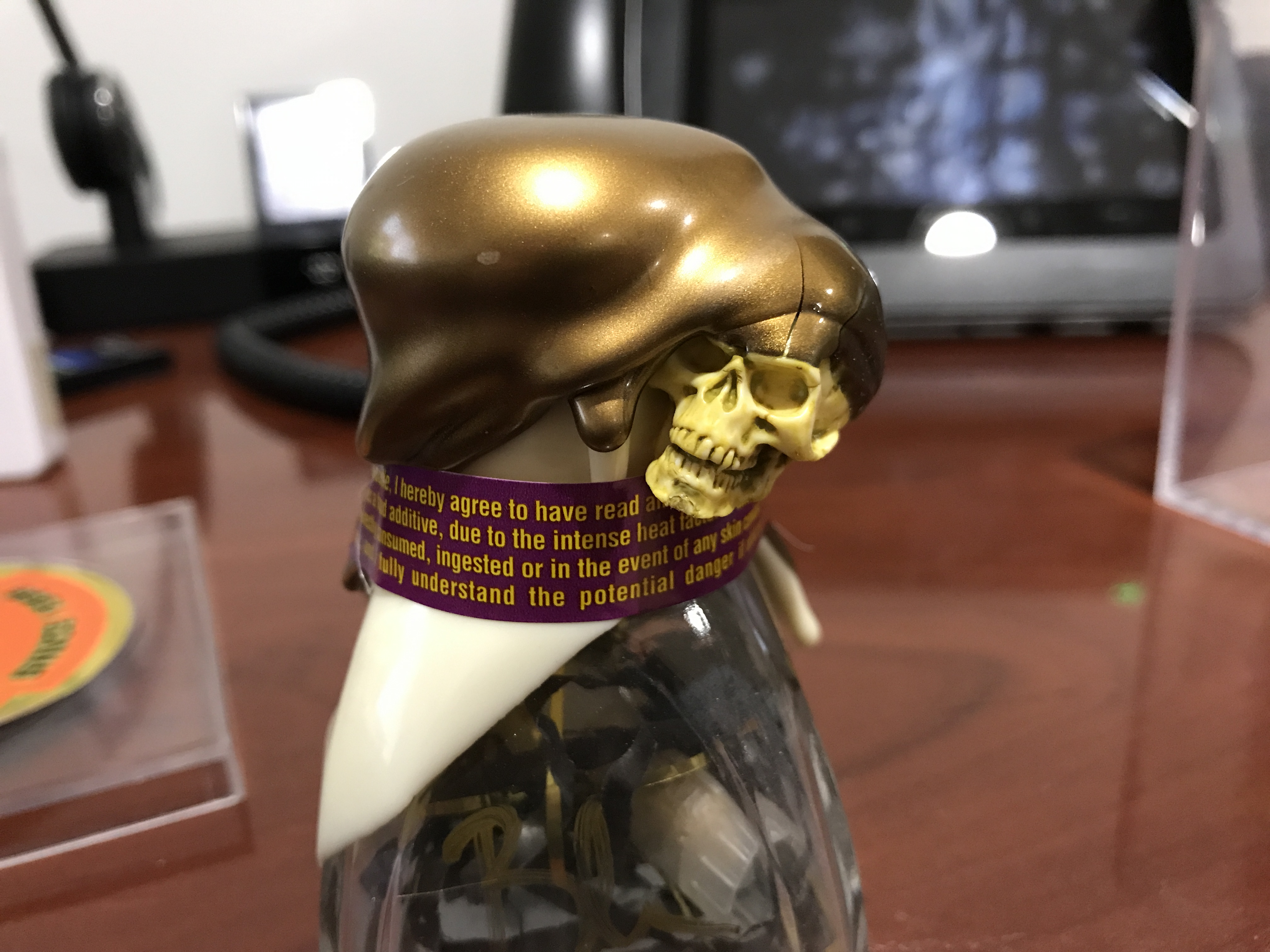 I'm selling my crazy limited edition 16 million scoville "hot sauce