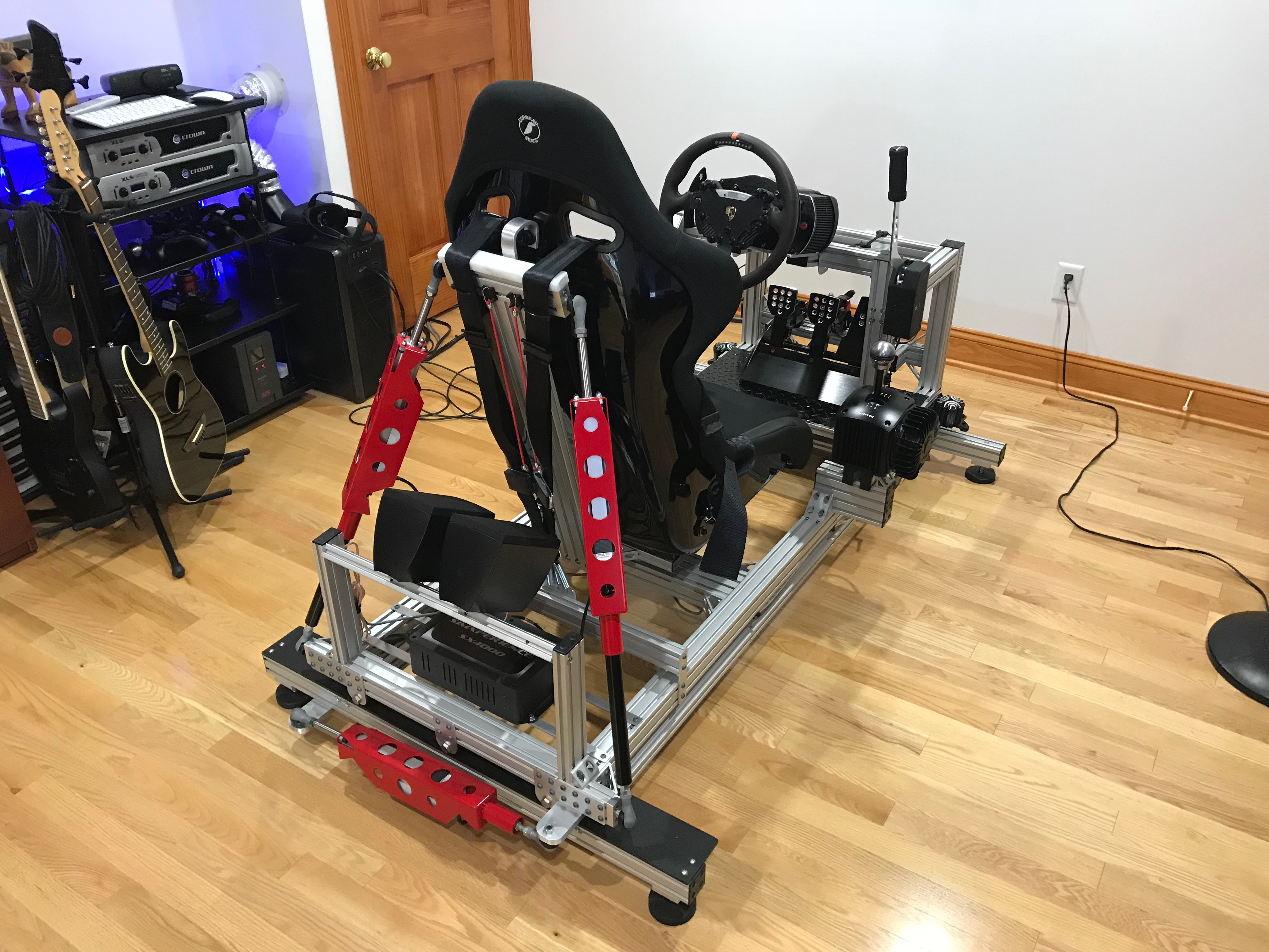Sim racing motion rig v2 updates Daniel Chote's Project Blog
