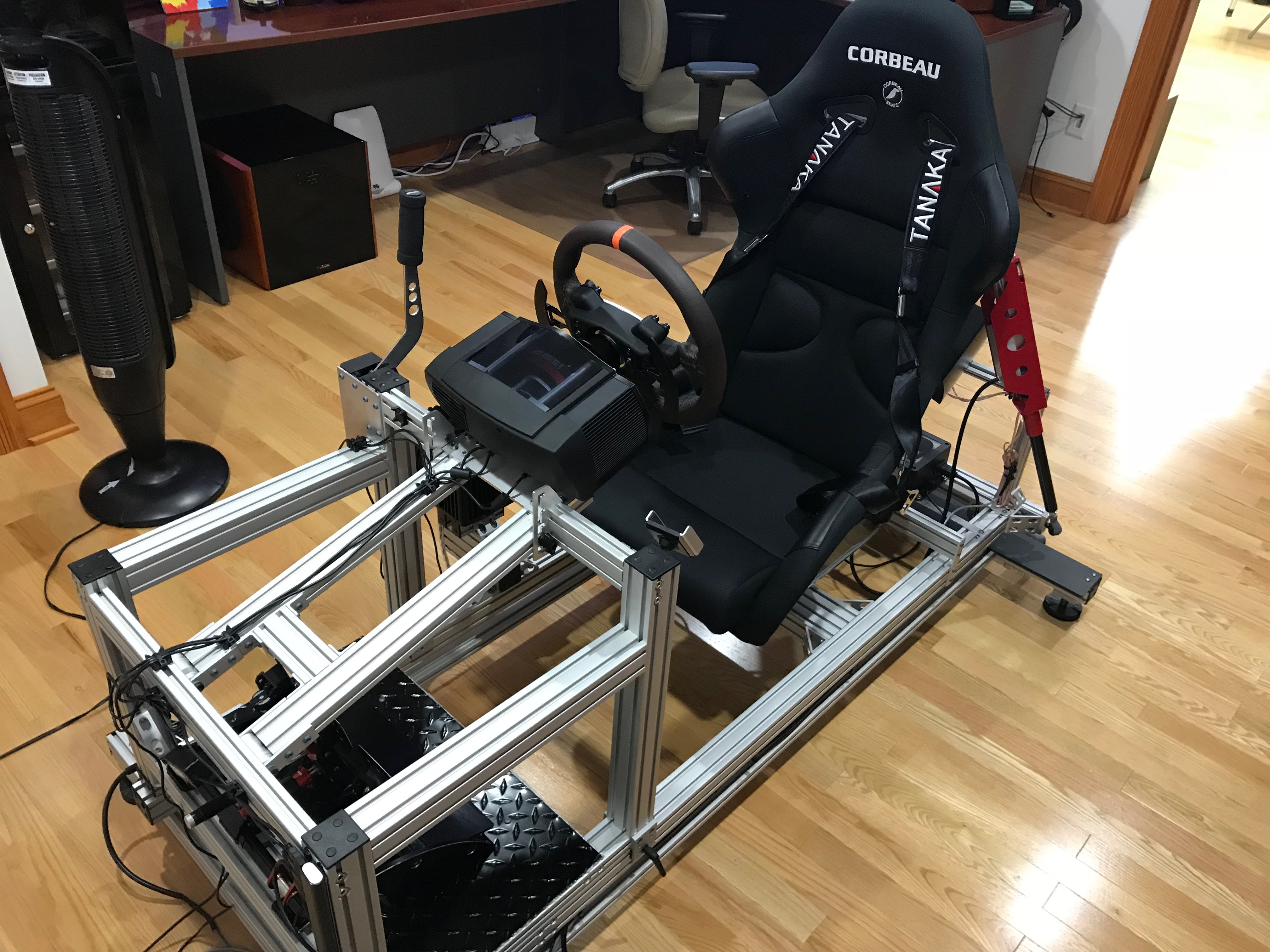 Sim racing motion rig v2 updates Daniel Chote's Project Blog