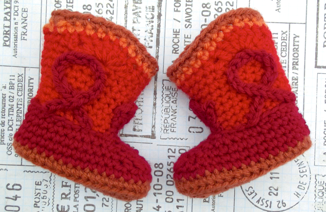 COWBOY BOOTS FREE CROCHET PATTERN