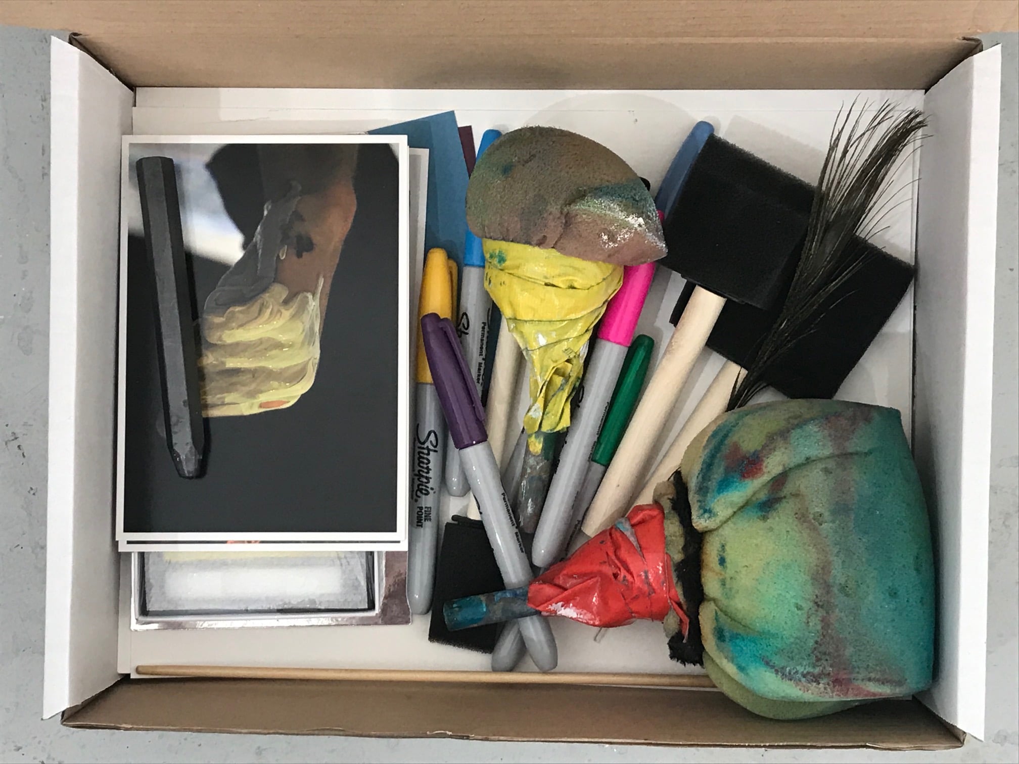 Art Boxes for Artist/ Makers Project Art Works