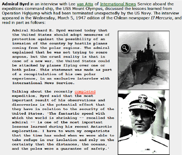 Europe’s 1933 UFO Crash, Hitler, Admiral Byrd, and the Antarctic BASE