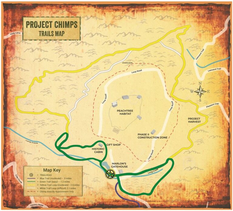 Hiking Trails Project Chimps