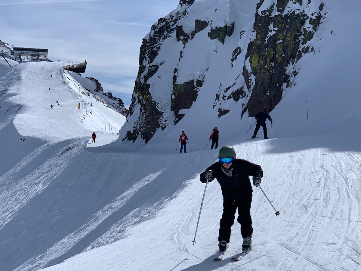 Pioneer High Ski Team at Squaw Valley Project Discovery