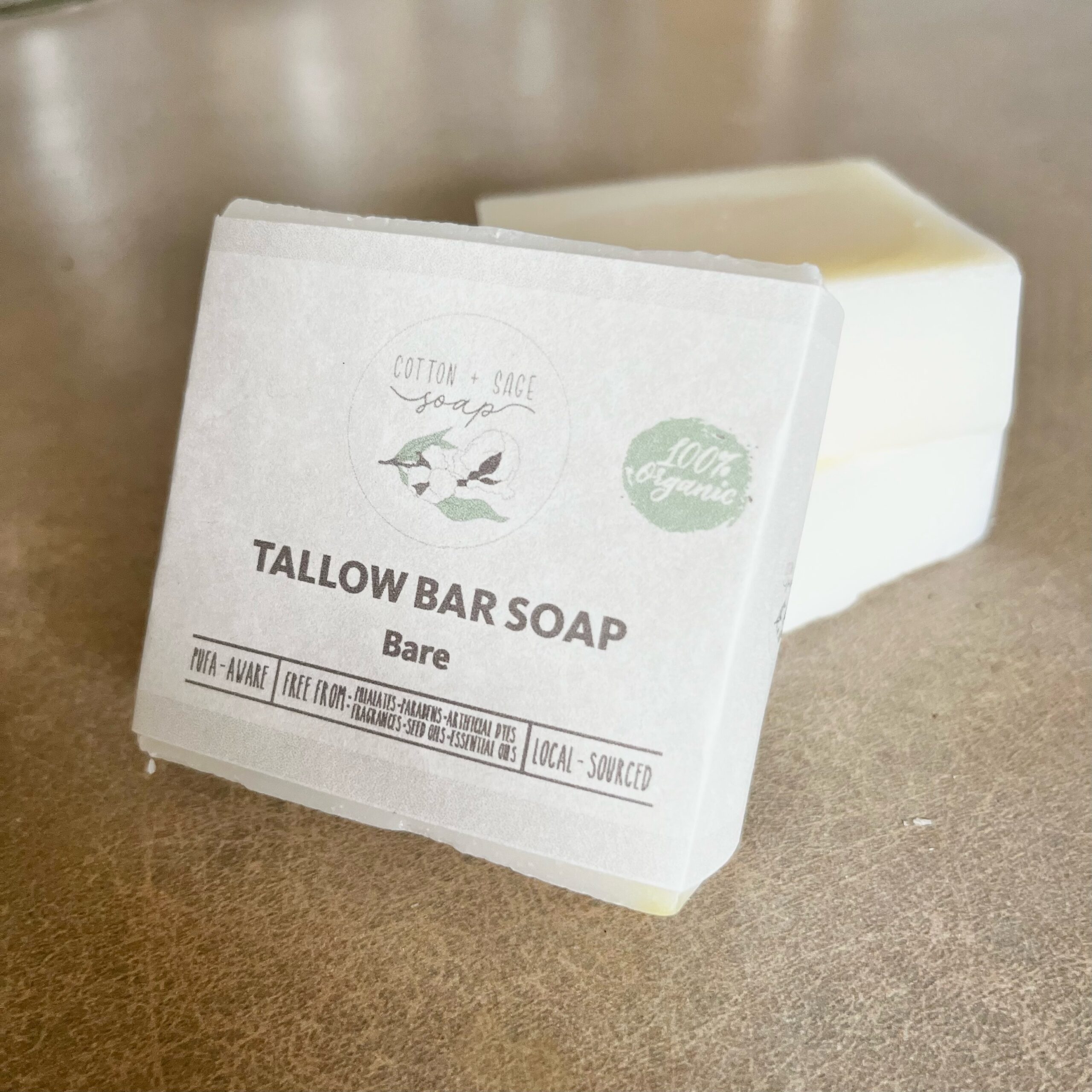 Tallow Bar Soap Bare Project Farm Stand