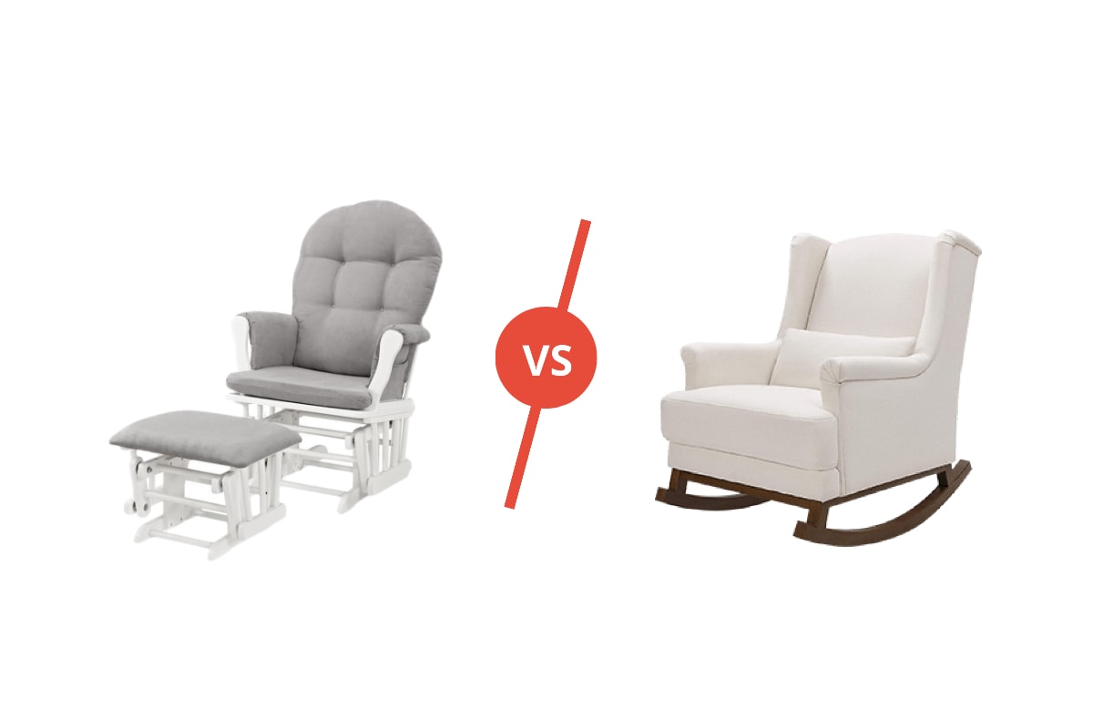 Glider Vs Rocker For Nursery Similarities And Differences