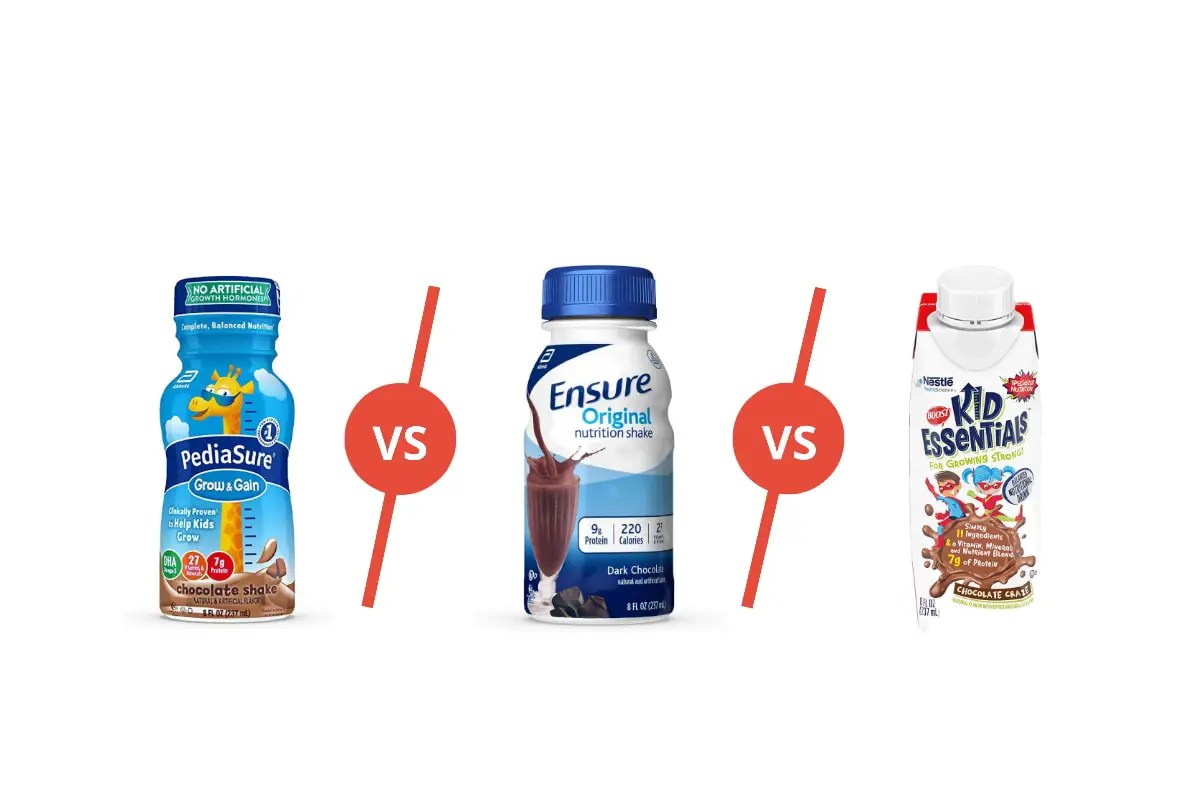 Pediasure Vs Ensure Vs Boost (Supplement For KIDS)