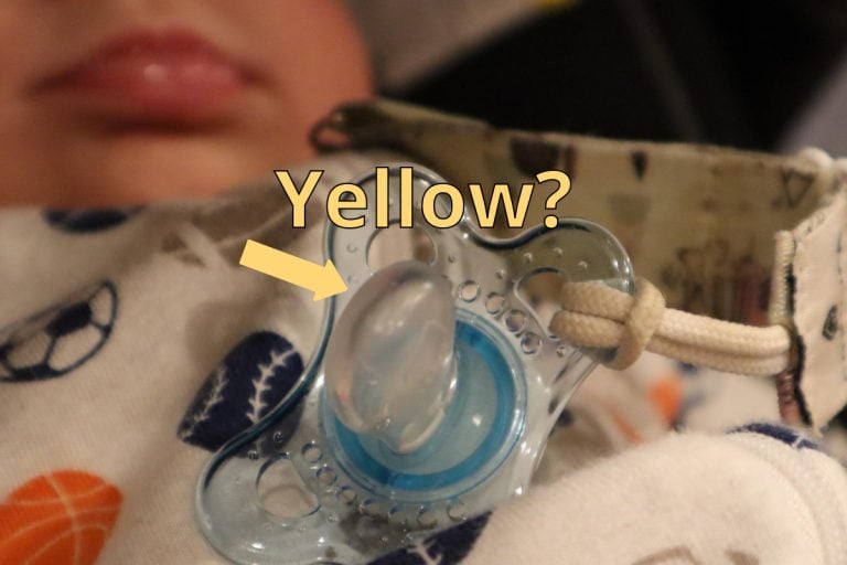 Why Do Pacifiers Turn Yellow (In Dishwasher / After Boiling)?