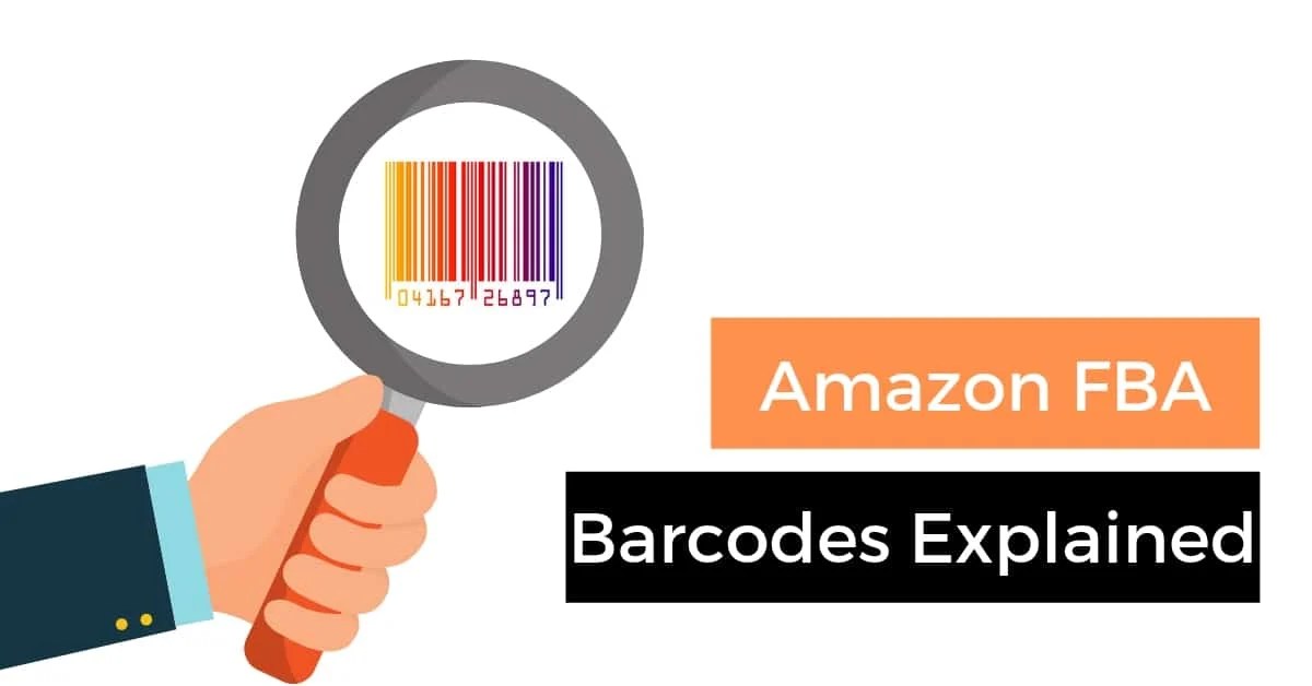 Amazon Barcodes Explained FBA Product Codes FNSKU, UPC, GS1