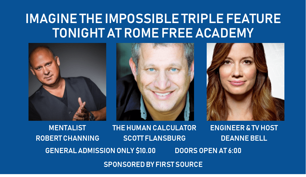 Tonight Imagine the Impossible Triple Feature The