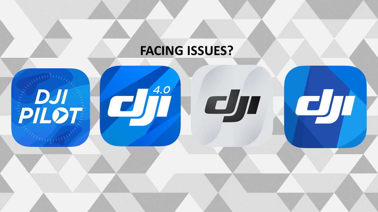 DJI app Not Working? Let's find a Solution