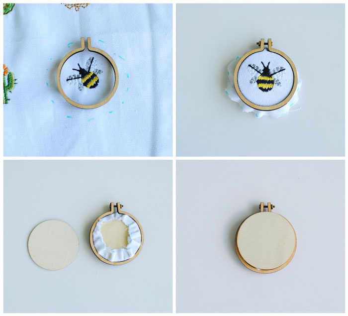 DIY Mini Embroidery Hoops Embroidery Online