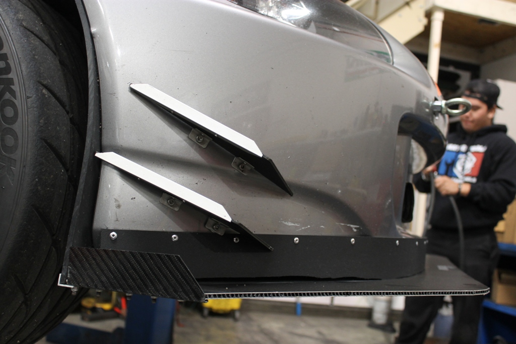 S2000 Front Wind Splitter “Backyard Aero” Motorsports, Performance