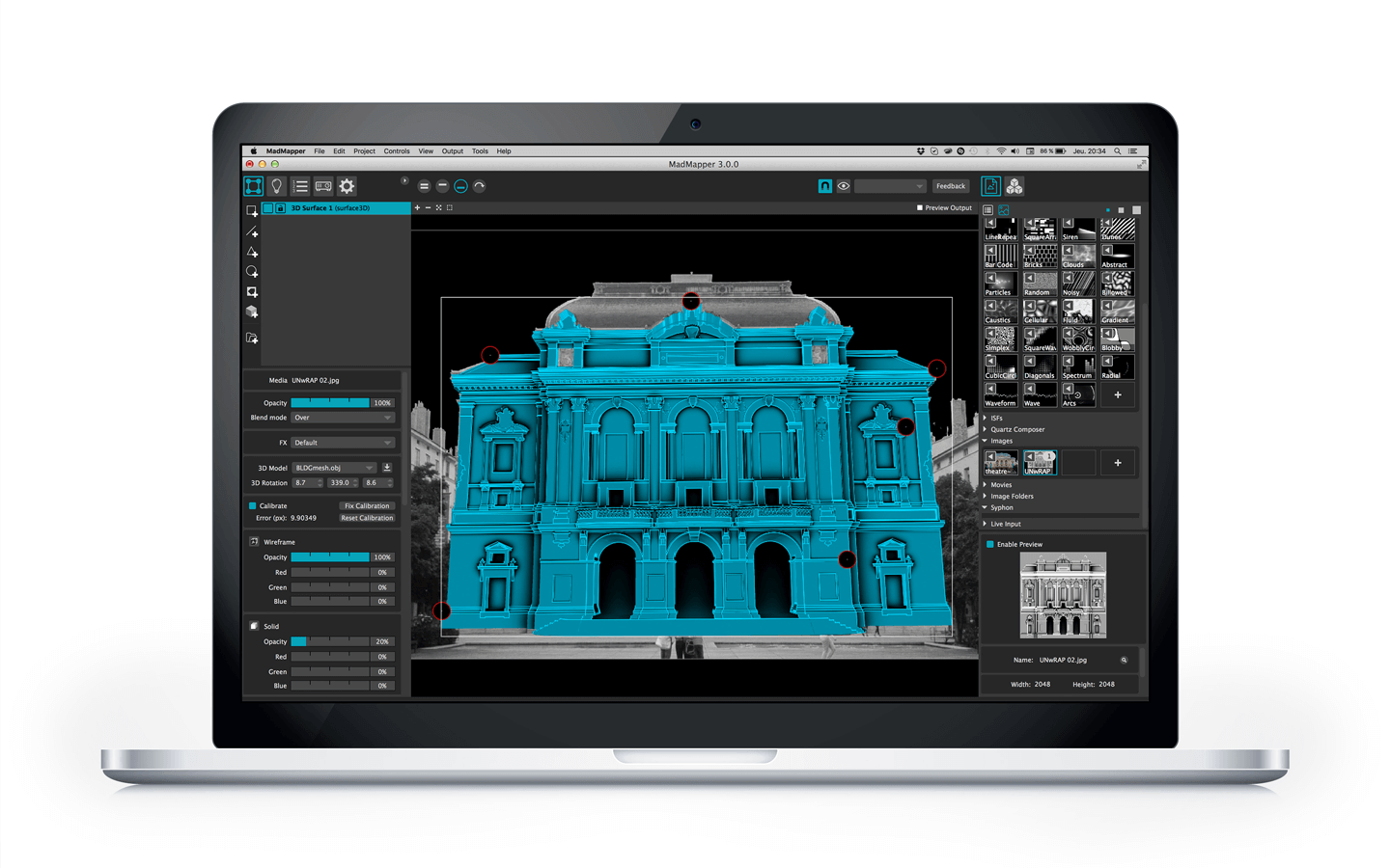 MadMapper Projection Mapping Central