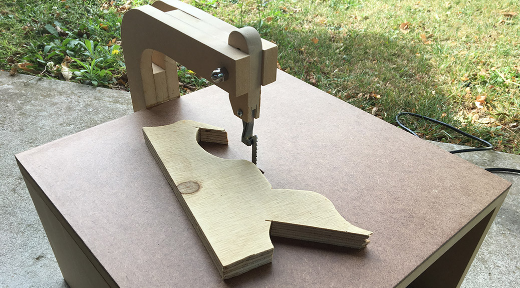 Tablemounted jigsaw projectitis