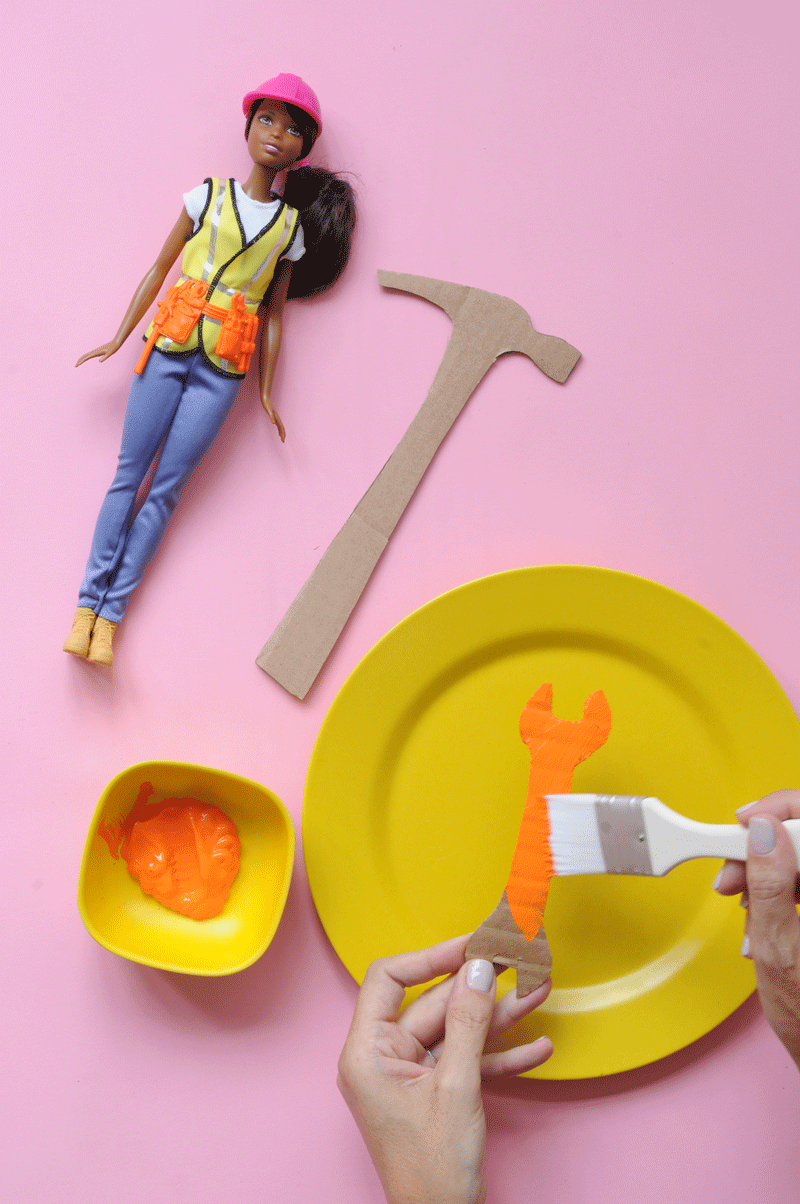 DIY Construction Worker Halloween Costume Make a Builder Costume