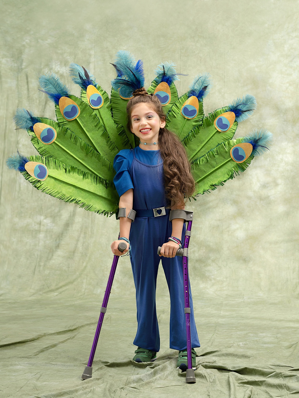 DIY Peacock Costume • Be a Peacock for Halloween