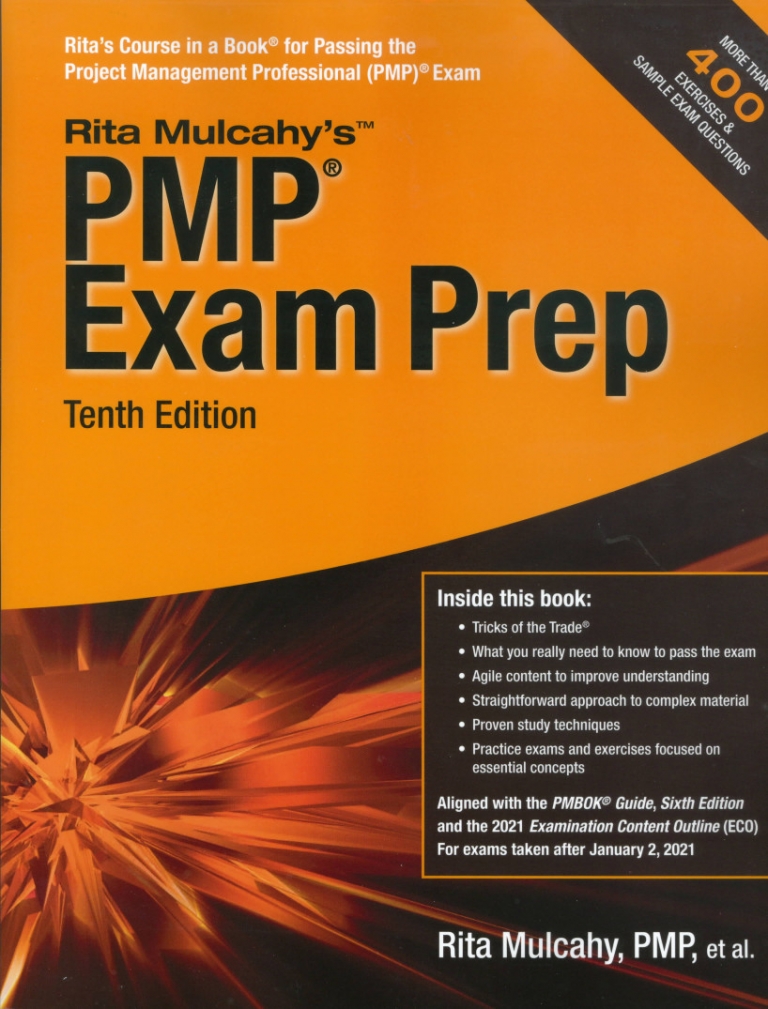 PMP Exam Prep Book Tenth (10th) Edition
