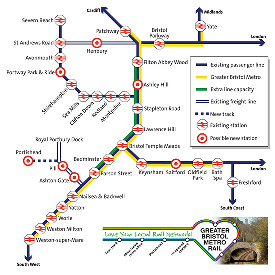 Bristol metro / rapid transit