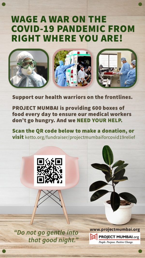 Donate now PROJECT MUMBAI