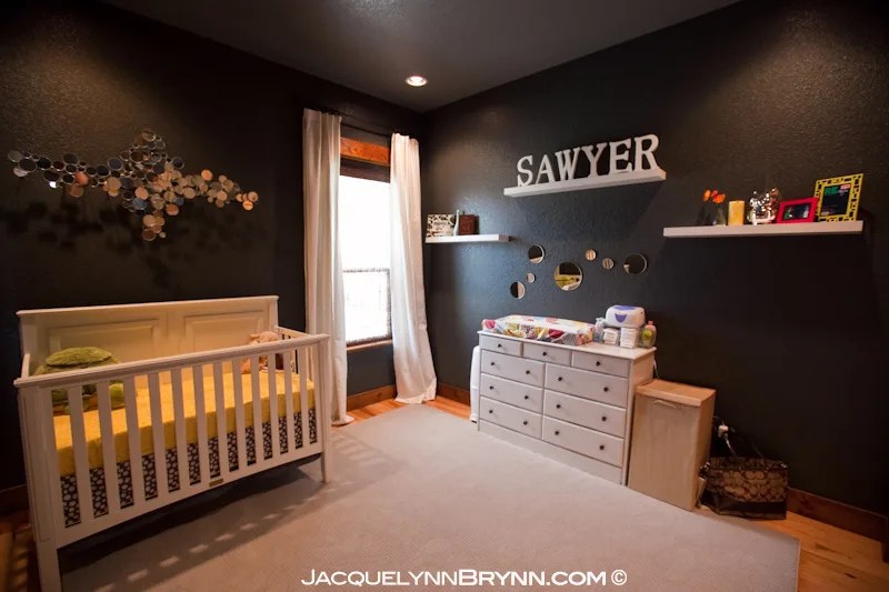 Modern Charcoal Baby Boy Room Project Nursery