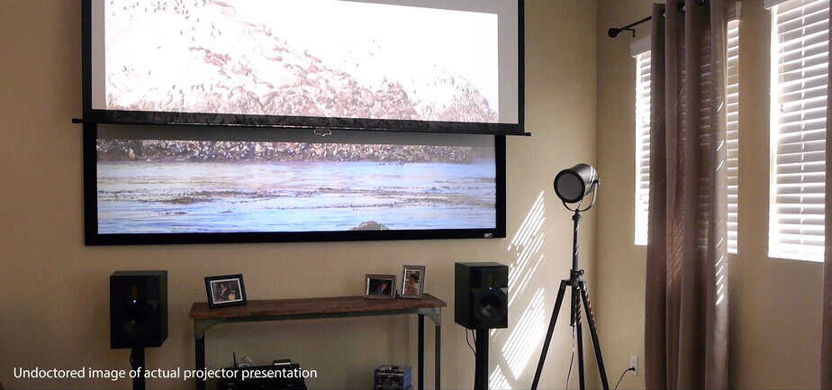 Ambient/Ceiling Light Rejecting® Materials Projection Screen Resource