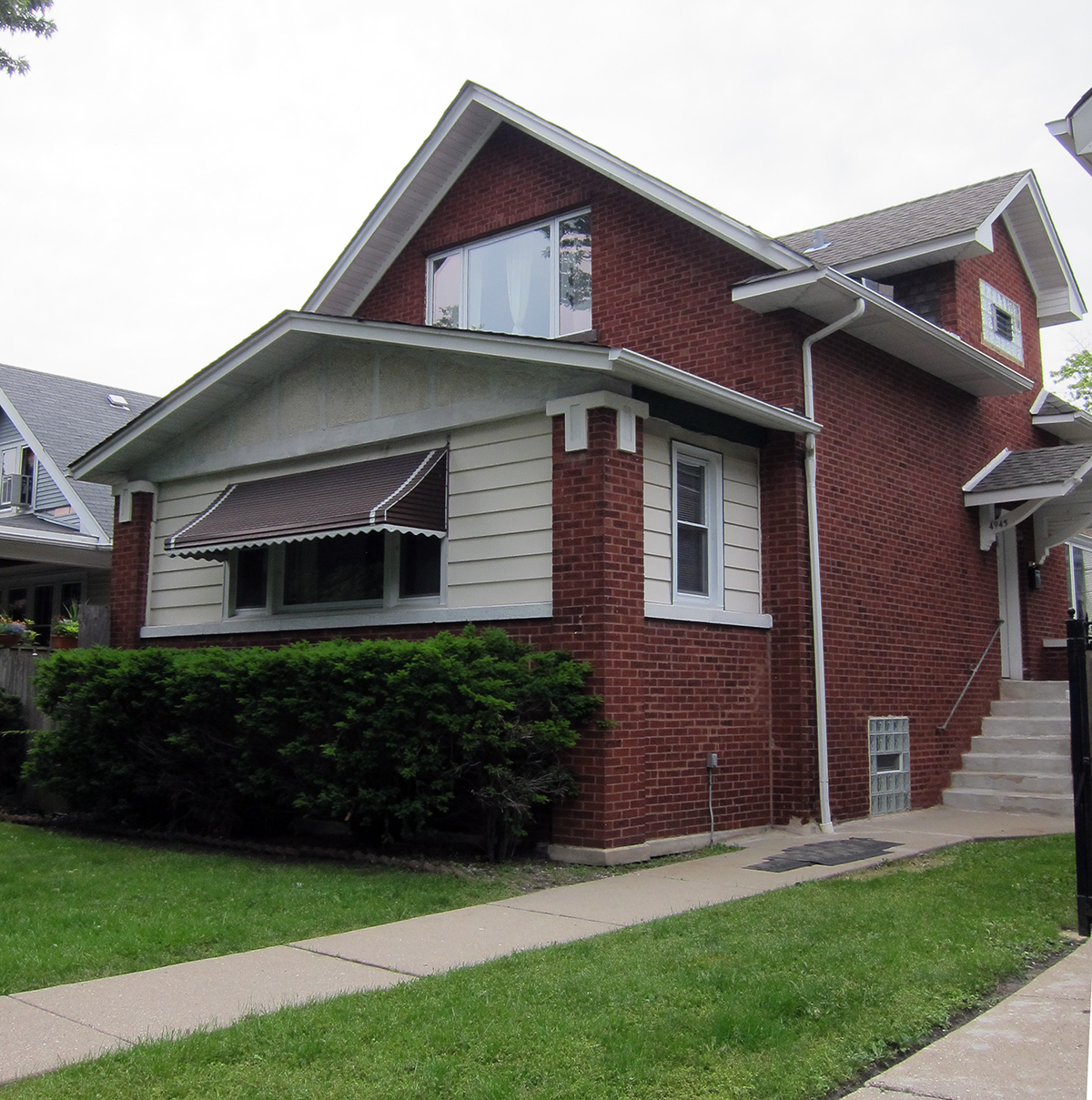 Front Yard Painting and Landscaping Project Palermo