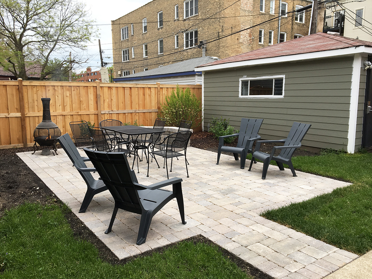 Backyard Patio, Painting, and Landscaping Project Palermo