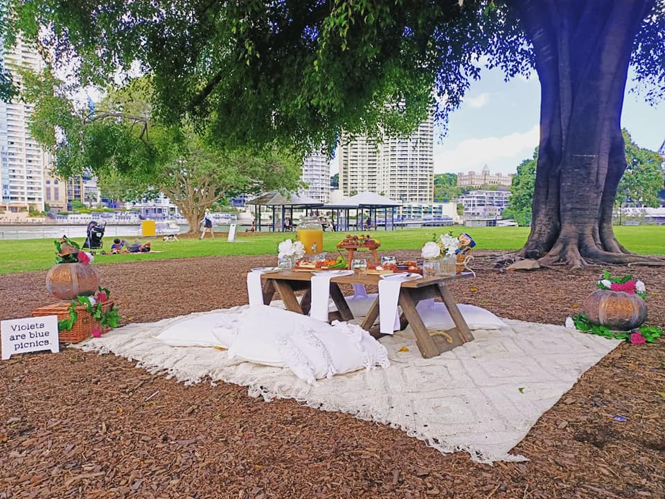 Violets Are Blue Picnics Project Party