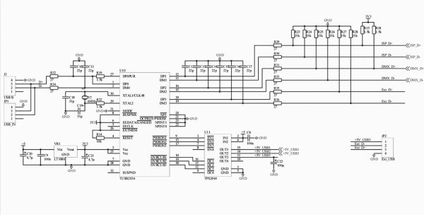 Usb 2 0 Hub Circuit Diagram - Circuit Diagram