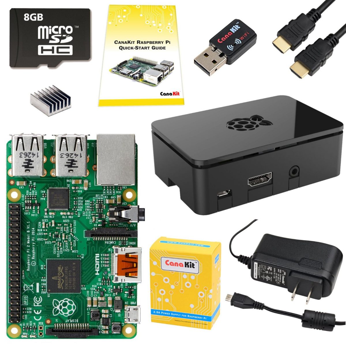 Canakit raspberry pi complete starter kit