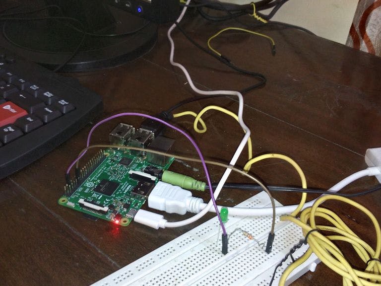 WiFicontrolled LED using Raspberry Pi 3