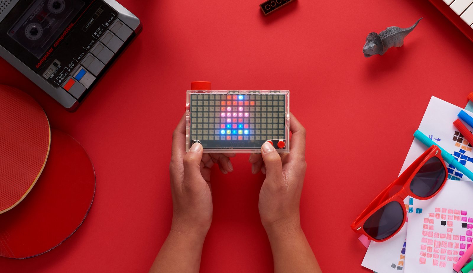 Kano's Pixel Kit is a charming introduction to coding