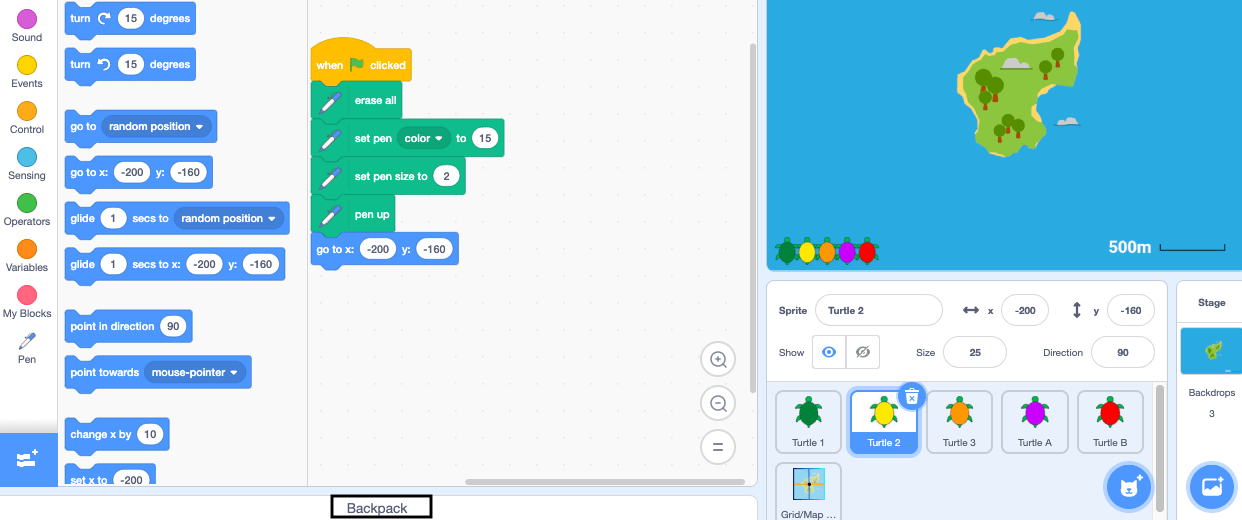 Getting started with Scratch Duplicate sprites and copy code
