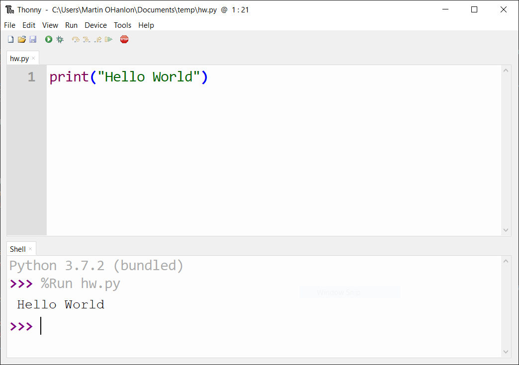 Installing Python packages Using Python editor package installation
