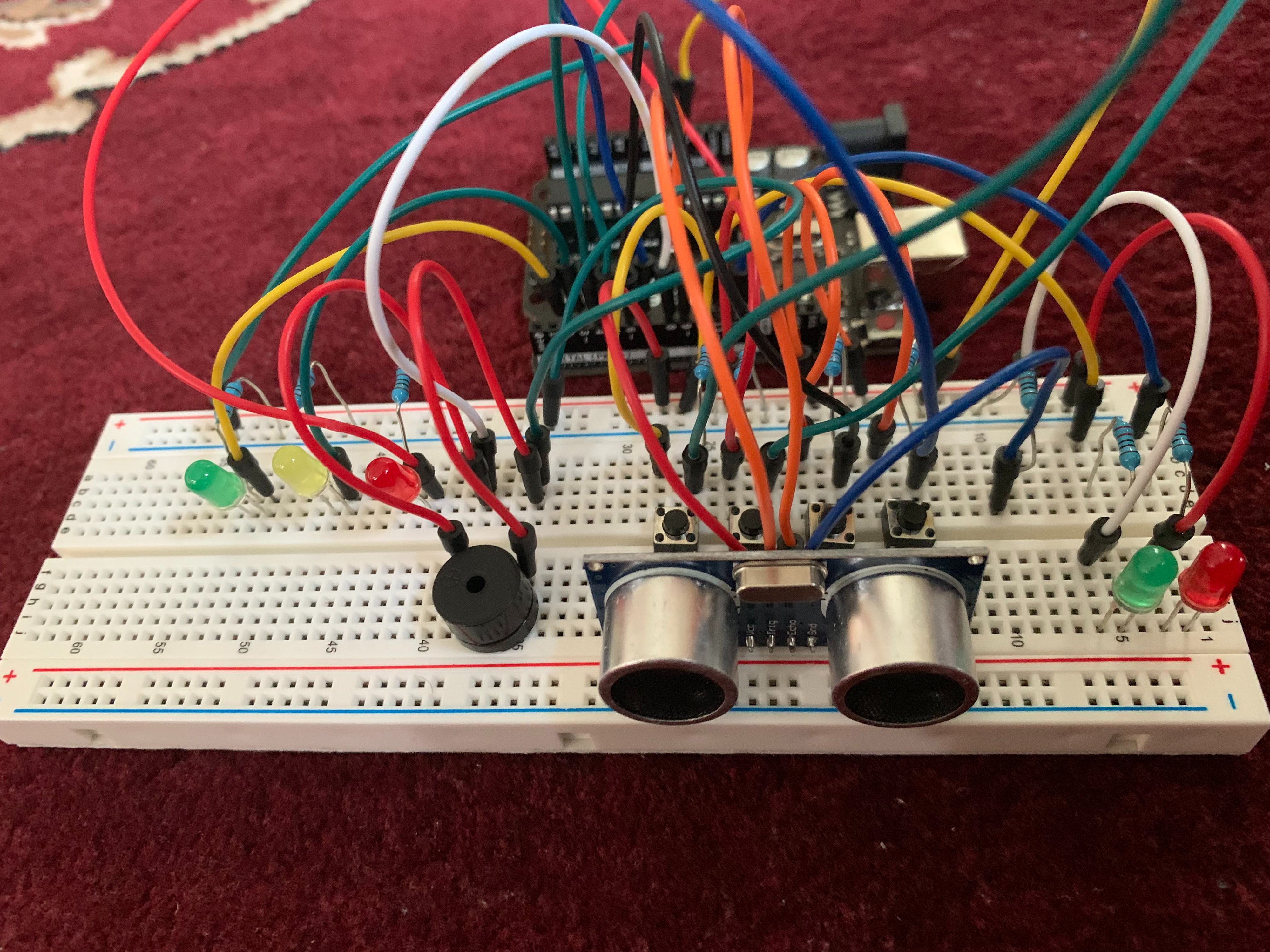 Ultrasonic Home Security System (Cameran) Arduino Project Hub