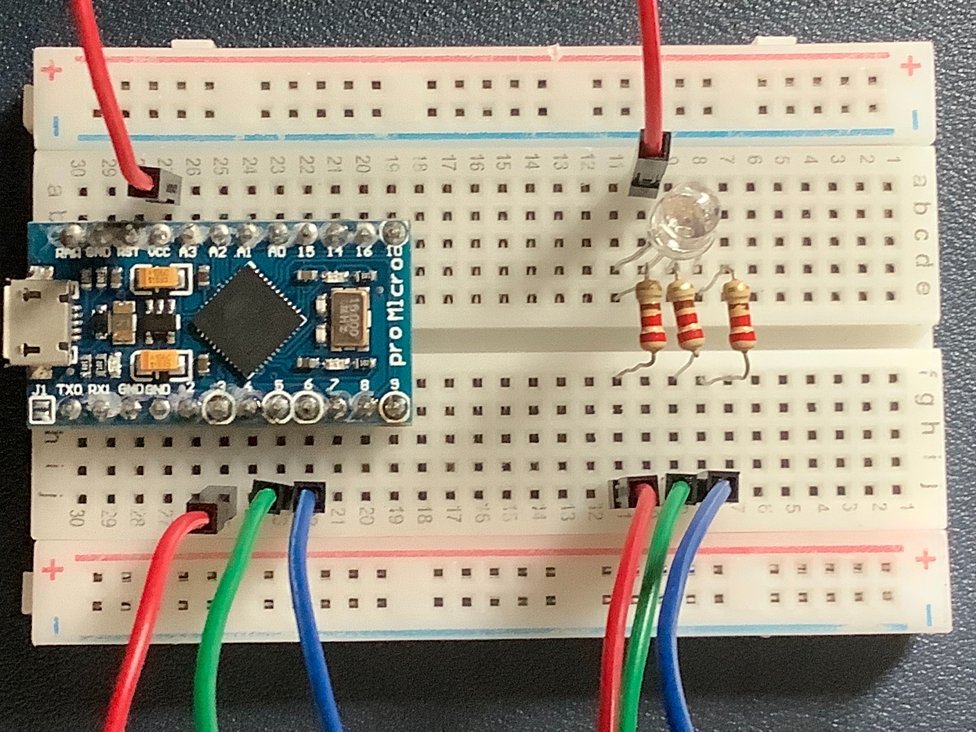 Common Anode RGB LED Arduino Project Hub