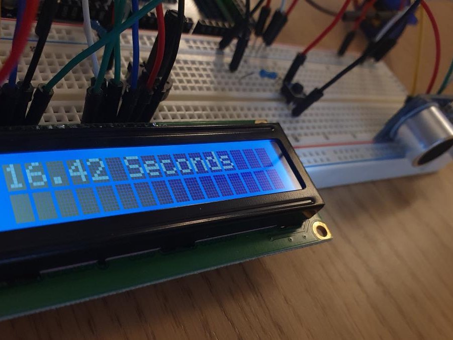 Motion Sensor Stopwatch Arduino Project Hub