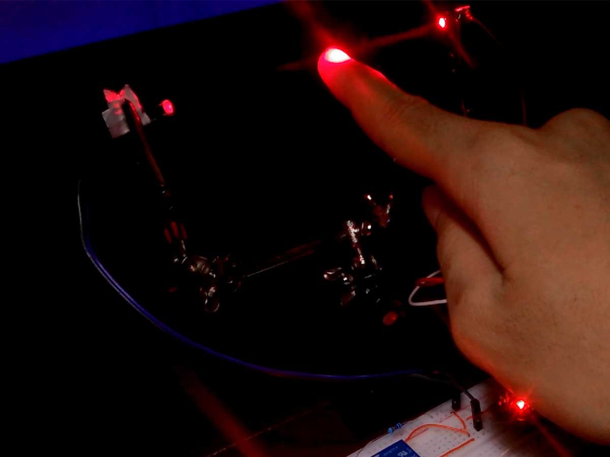 Laser Security System at Home Basic Arduino Project Hub